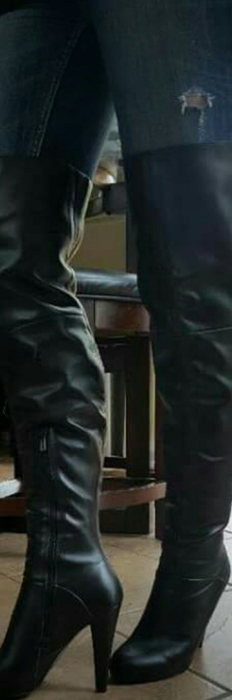 Thigh high boots