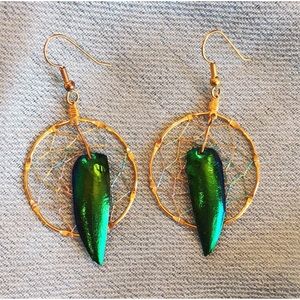 Boho Dreamcatcher Earrings