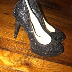 Sparkly heels