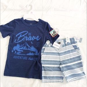 Boys Tee and shorts
