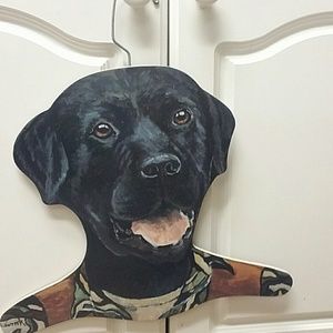Unique artistic dog hanger