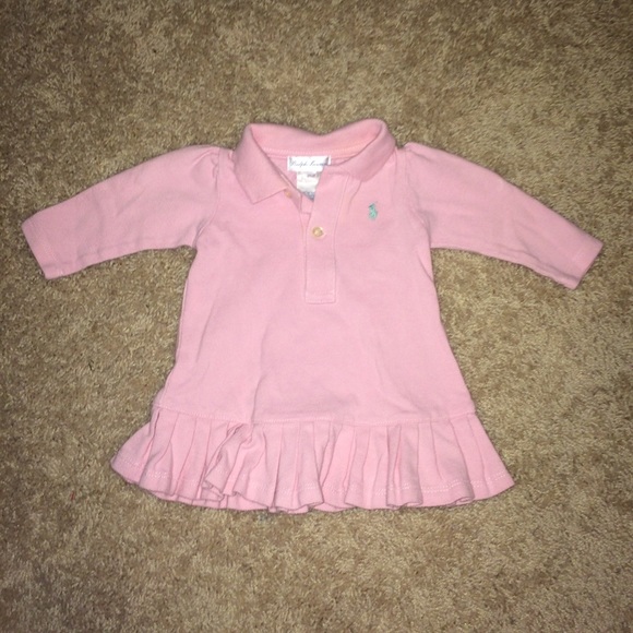 Authentic Ralph Lauren Polo dress -infant size 3M