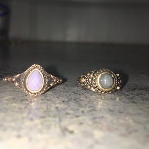 Small accent rings