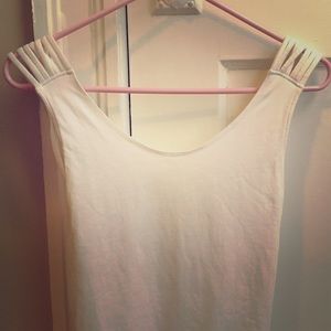 White Express bodysuit