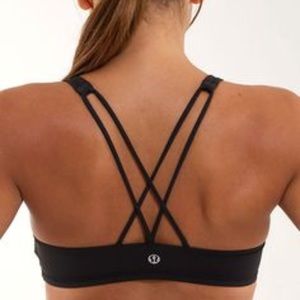 Free to be bra black lululemon