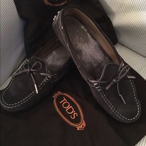 Tod's Gommino Suede Driving Shoes