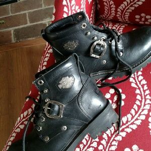 Ladies Harley Davidson Boots