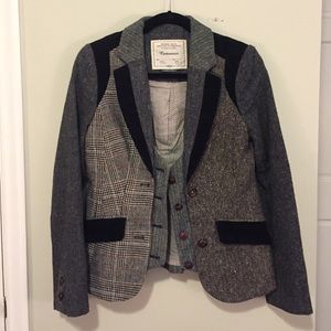 Cartonnier Mixed Tweed Blazer
