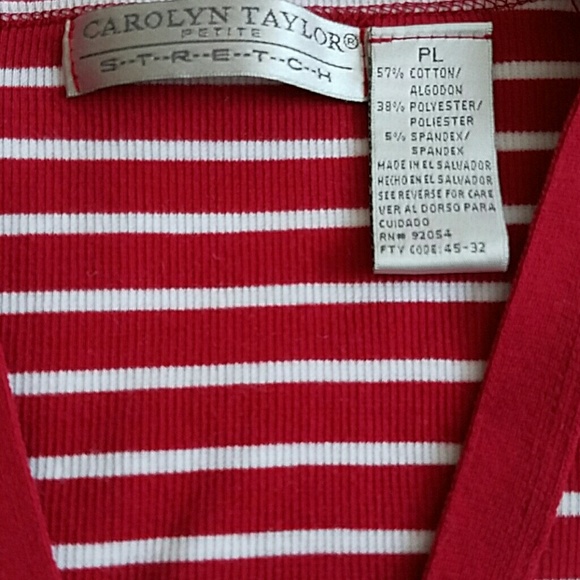 CAROLYN TAYLOR BLOUSE~NWOT - Picture 2 of 3