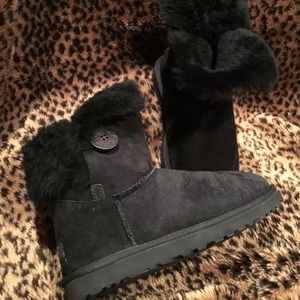 UGG black boots.