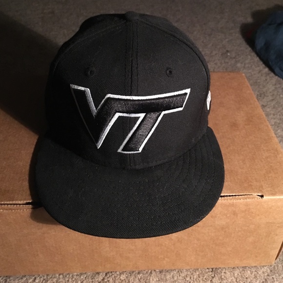 Virginia Tech Football Cap Size 7 1/2 - Picture 1 of 3