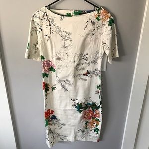 Zara floral dress