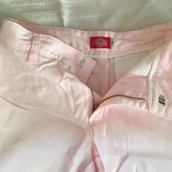 Pink dickies capris