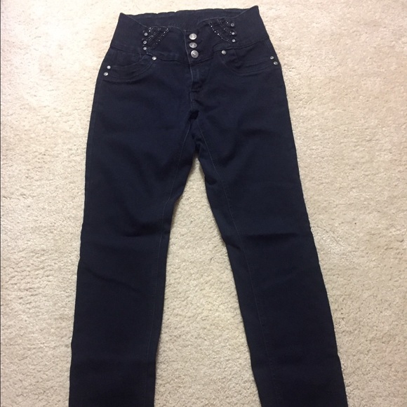 Tush Push Black Skinny Jeans