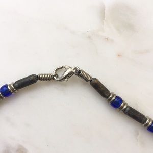 Jewelry - Gray and Blue Beaded Necklace Jewelry - Gray and Blue Beaded Necklace
