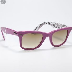 Pink Ray-Ban sunglasses
