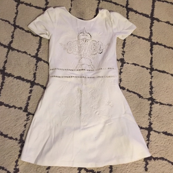 French connection white dress