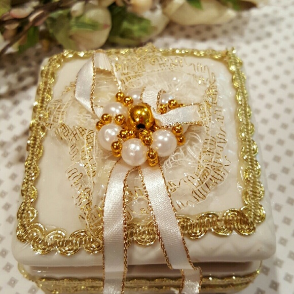 🆕 Ceramic Trinket Box - Picture 3 of 5