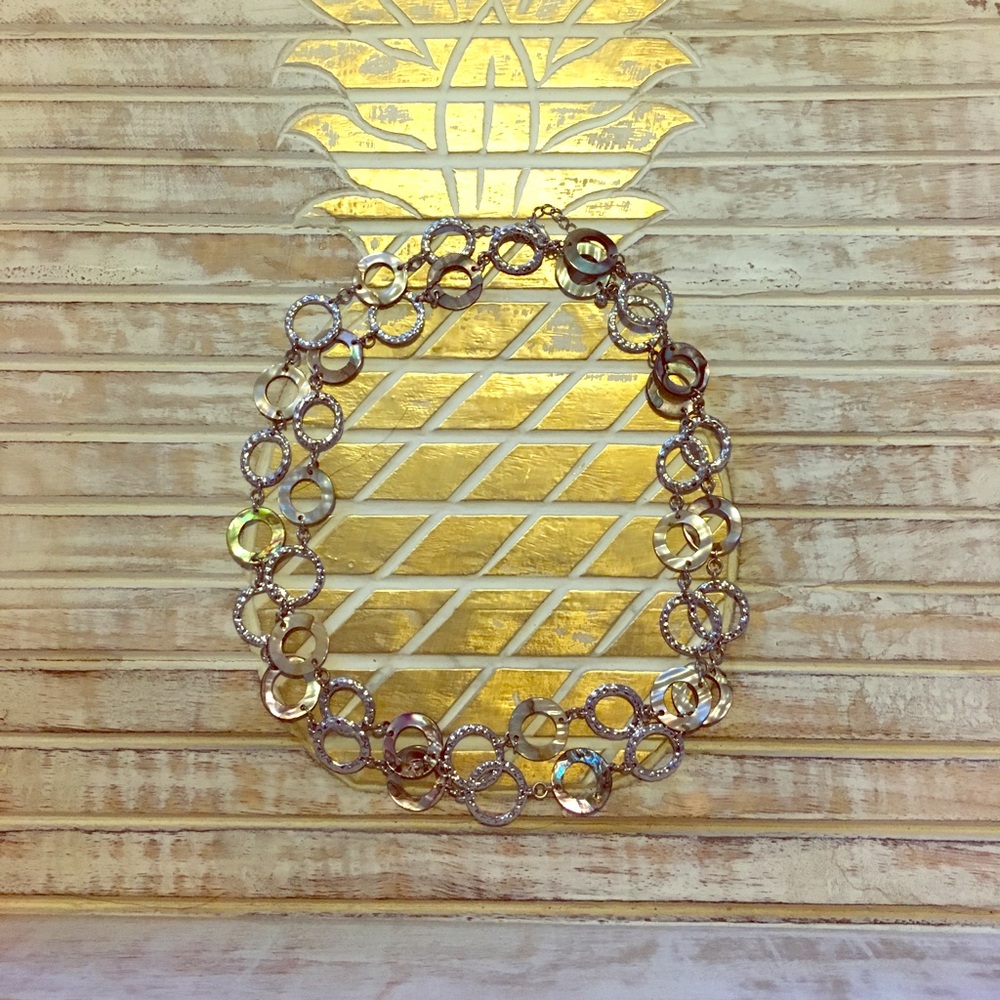 Lia Sophia Silver Shell Layering Necklace