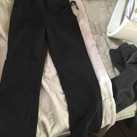 Dark grey capris - Picture 2 of 3