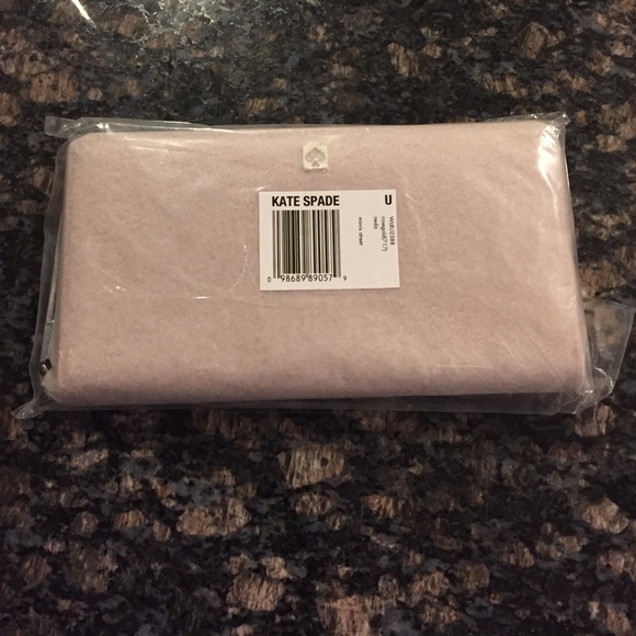 KS glitter bug rose gold zip wallet valentine - Picture 4 of 4