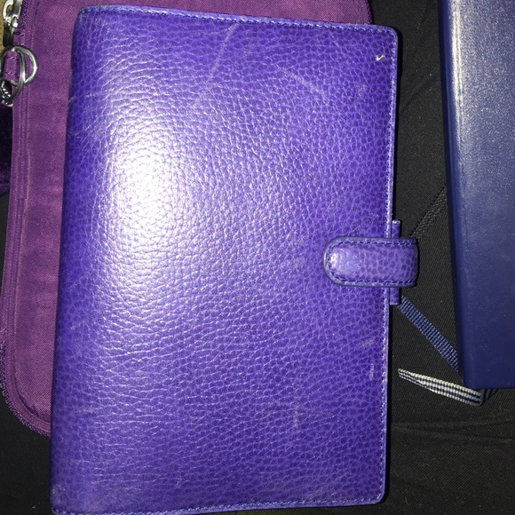 Filofax Finsbury personal - electric blue