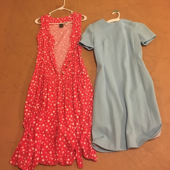 Two ladies dresses.