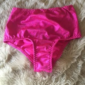 iheartraves high waisted pink bottoms