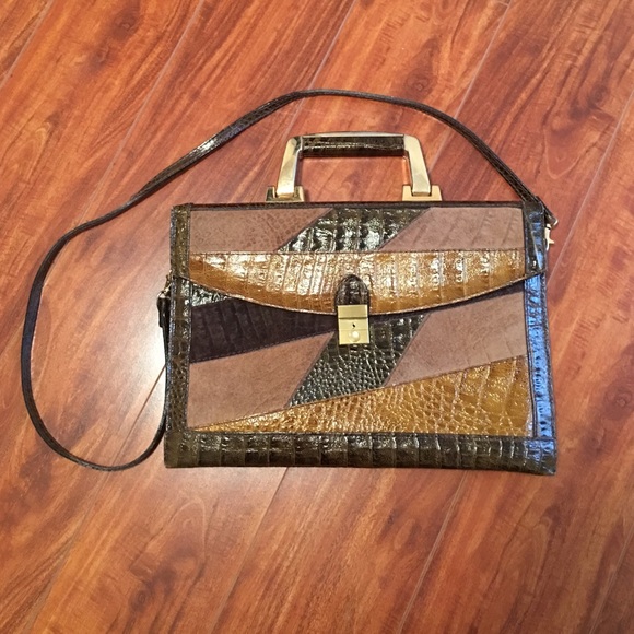 Genuine Italian leather vintage purse