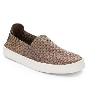 Steve Madden Exx Bronze Woven Sneakers
