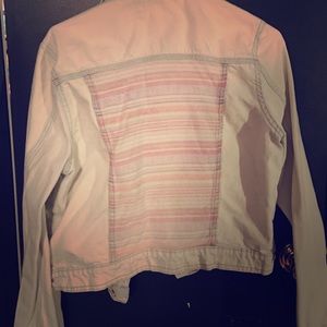 Bethany Mota Distressed Jean Jacket