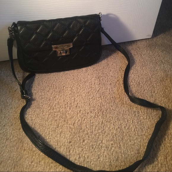 Calvin Klein black quilted bag