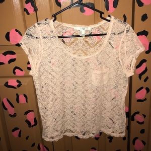 Lacy shirt from Forever 21