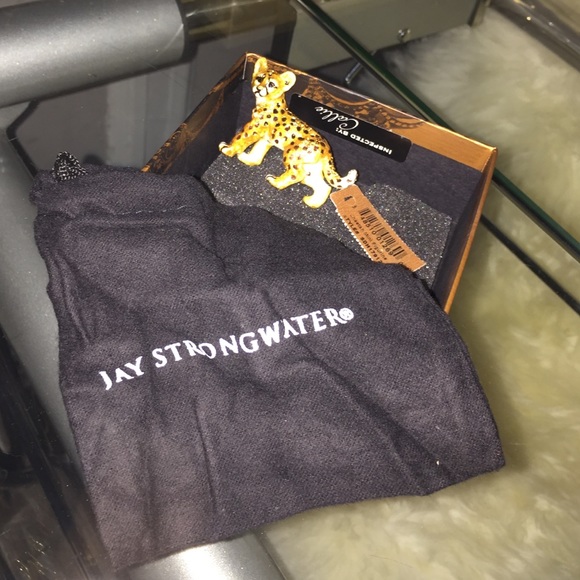 Jay Strongwater Cheetah Mini Figurine - Picture 3 of 4