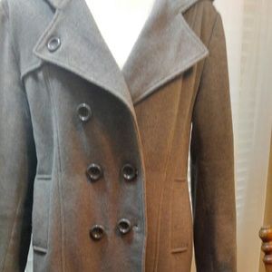 Croft and Barrow wool coat with hood