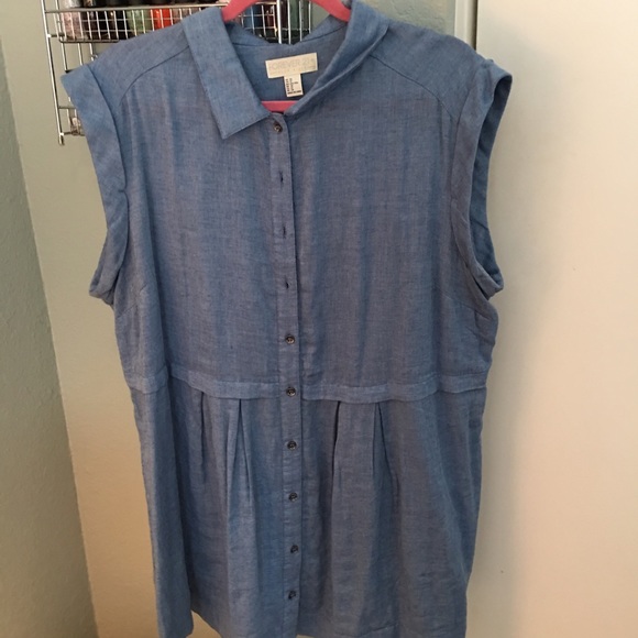Chambray top