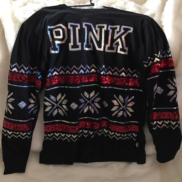 Victoria's Secret PINK holiday long sleeve