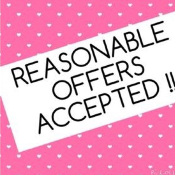 Reasonable offers accepted.