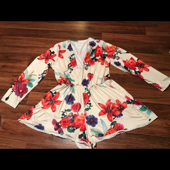 Floral Romper