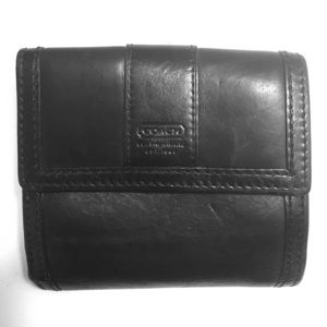 Small Black coach wallet