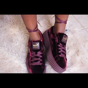Rihanna Pumas Velvet Creeps