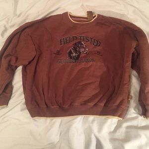 Great American Outdoors brown sweater