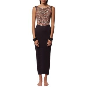 Mara Hoffman - Necklaces - Scoop Neck Midi Dress