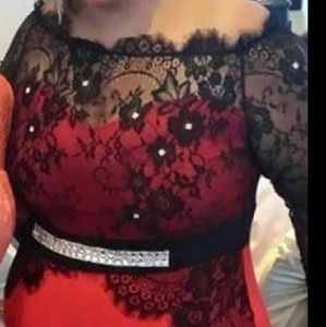 Beautiful black lace dress