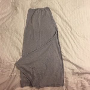 American Apparel open leg skirt
