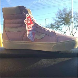 Vans Shoes - Vans Pink Hightops BNIB Vans Shoes - Vans Pink Hightops BNIB