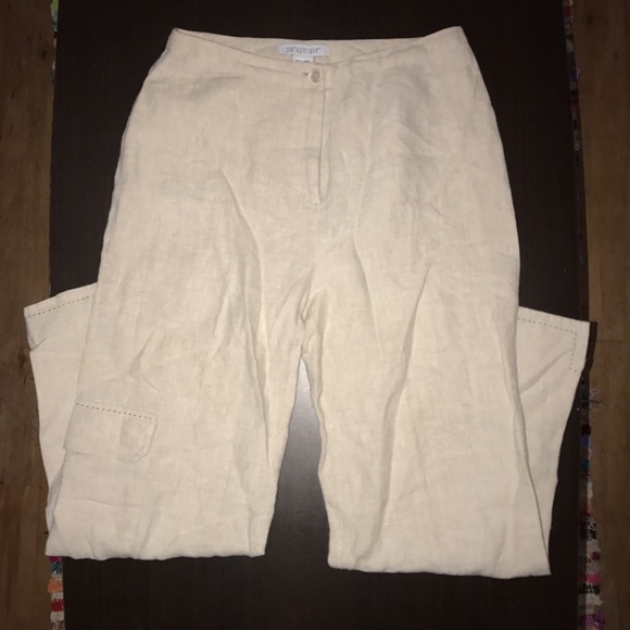 VINTAGE linen pants
