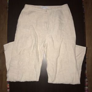 VINTAGE linen pants