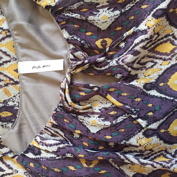 Hello Miss Patterned Dress - Picture 4 of 4