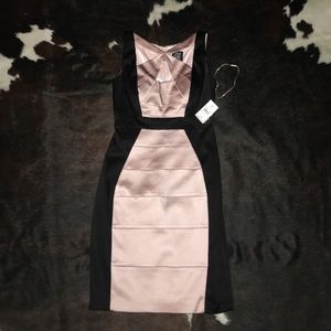 Black and pink JAX dress